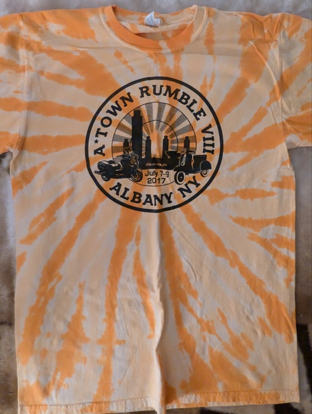 Scooter Rally T-shirt Albany New York‎